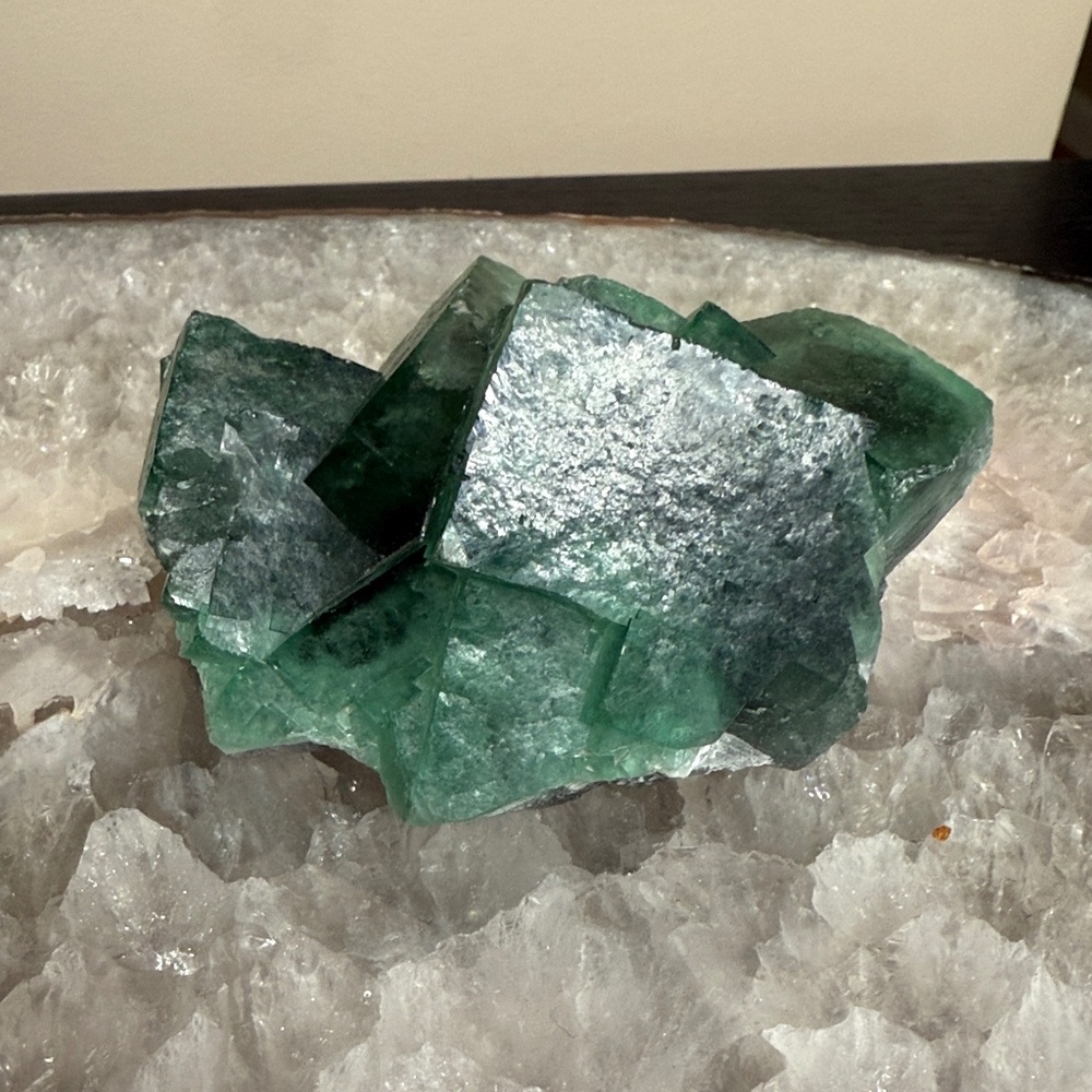 Green Cube Fluorite Raw Specimen - Picture 2 of 10